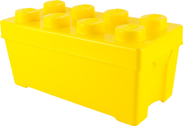 Actual product image LEGO Aufbewahrungsbox Mittel mit Deckel Stapelbar NEU Teile 2x