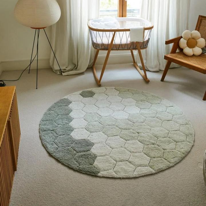 Produktbild Lorena Canals Runder Teppich Honeycomb (140 cm)