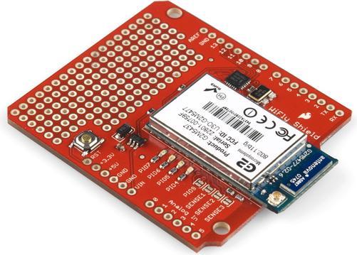 Actual product image SparkFun WiFly Shield