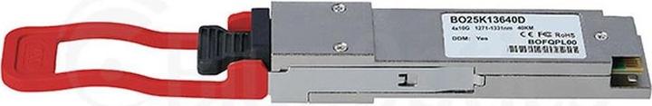 Actual product image BlueOptics Ubiquiti Networks QSFP-40G-ER4 Compatible QSFP BO25K13640D