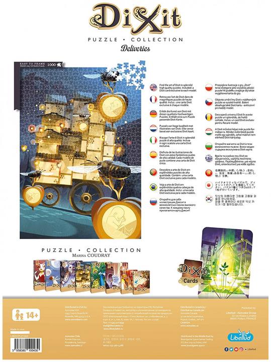 Image du produit Libellud LIBD1010 - Dixit Puzzle Collection : Deliveries, puzzle 1000 pièces, dès 14 ans (1000 pièces)