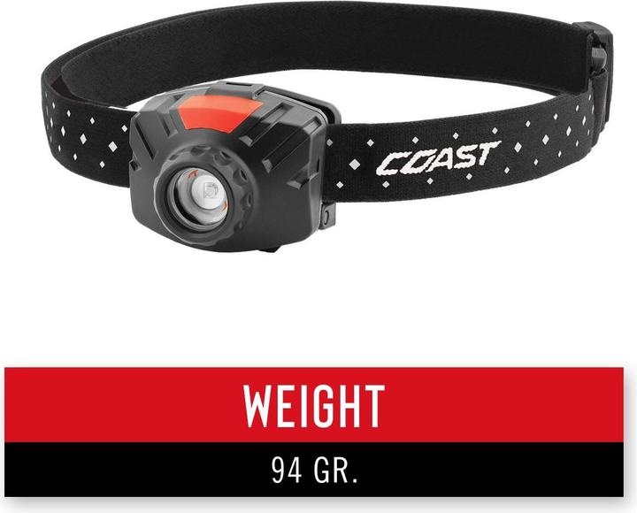 Image du produit Coast Lampe frontale FL60R (455 lumens) - en boîte cadeau (450 lm)