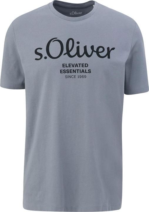 Produktbild S.Oliver T-Shirt Casual Bequem sitzend Logo T-Shirt (3XL)