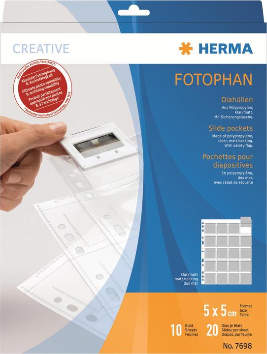 Produktbild HERMA Dia Hüllen (10x)