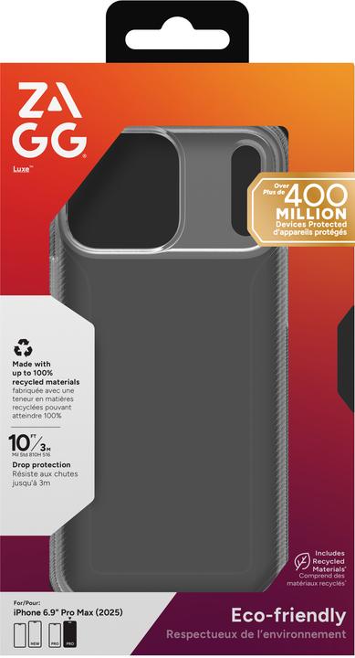 Immagine prodotto Zagg Case für Apple iPhone 17 Pro Max Luxe clear (Apple iPhone 17 Pro Max)