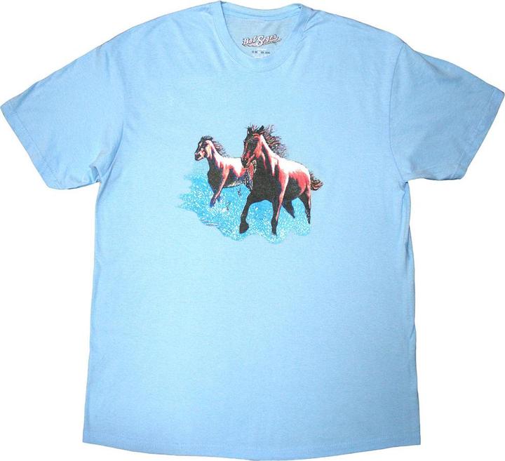 Produktbild Bob Seger & The Silver Bullet Band TShirt Rückseitiger Aufdruck Pferd (L)