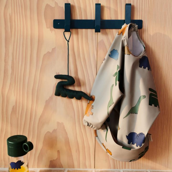 Image du produit Liewood Merle Bavoir Avec Manches Dinosaures