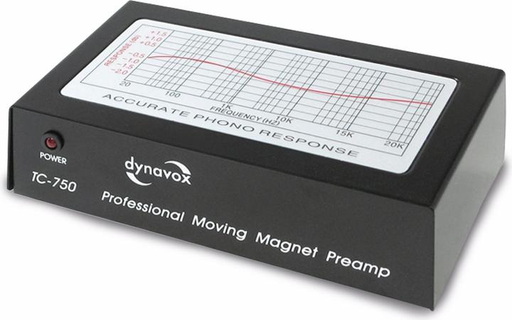 Dynavox TC750 Professional Phono Preamplifier black