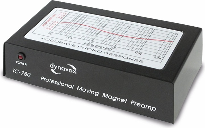 Dynavox TC750 Professional Phono Preamplifier black