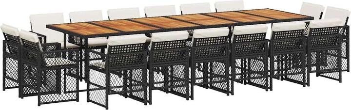 Produktbild vidaXL Garten Essgruppe (330 x 106 x 73 cm)