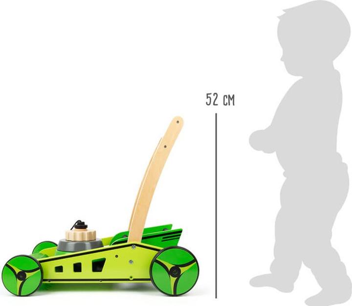 Actual product image small foot baby walker lawn mower