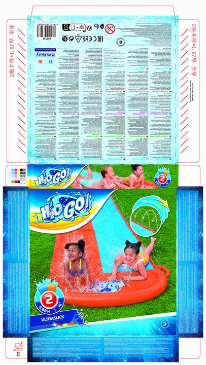 Produktbild Bestway H2OGO. Wasserrutsche für 2 Personen (4.88 m)