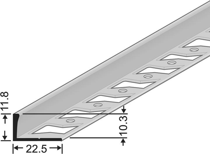 Actual product image Werkstarck Angle end profiles