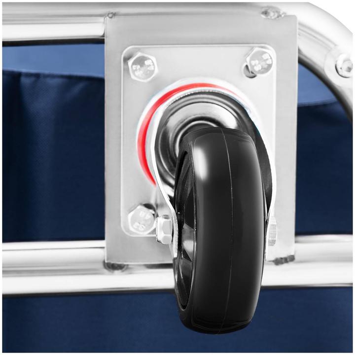 Produktbild Royal Catering Wäschewagen mit Rollen Wäschesammler 300 l Beutel: Kunststoff (PVC)