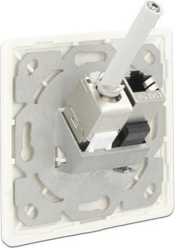 Actual product image Delock Keystone Wall Outlet