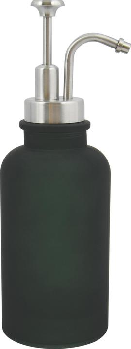 Actual product image spirella Soap dispenser Yoko 0.3 l, dark green, glass