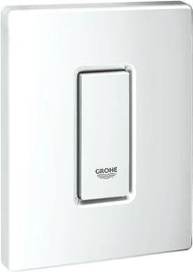 Actual product image Grohe Skate Cosmopolitan actuator plate, for urinal, alpine white