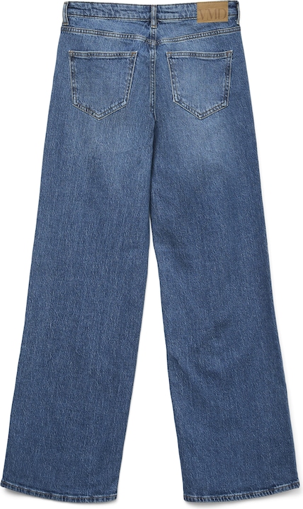 Actual product image Vero Moda VMVANESSA Niedrige Taille Weiter Beinschnitt Jeans Hose mit weitem Beinschnitt (26)
