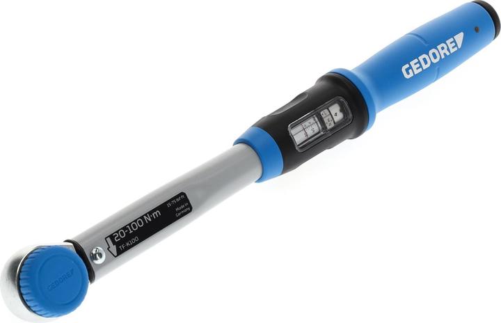 Actual product image Gedore Torque wrench TORCOFIX TF-K 20-850 N-m 15-630 lbf-ft (1/2", 20 - 100 Nm)