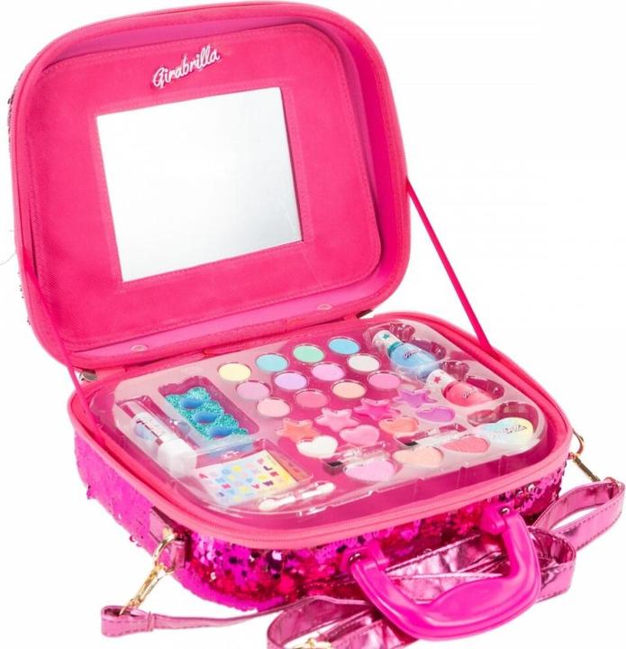 Immagine prodotto Nice Valigetta Make Up Girabrilla rosa-argento