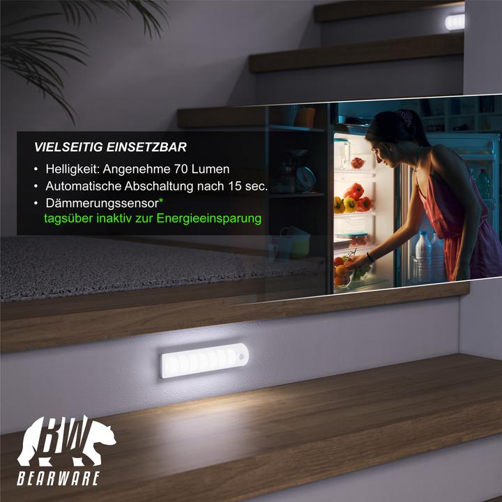 Actual product image Brandson Smart LED light Sensor light