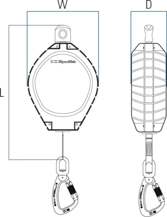 SpanSet Höhensicherungsgerät (Höhensicherungsgerät)