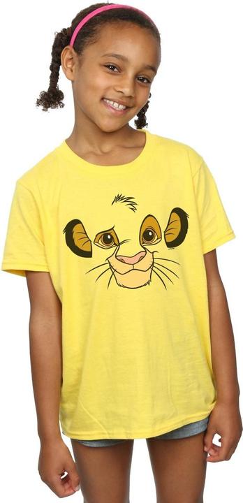 Produktbild Disney The Lion King Simba Face TShirt Mädchen (152, 158)