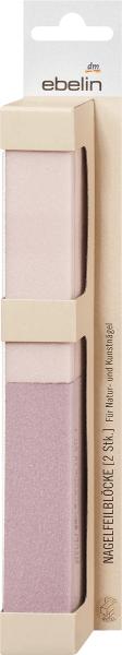 Image du produit dm ebelin Blocs de limes à ongles