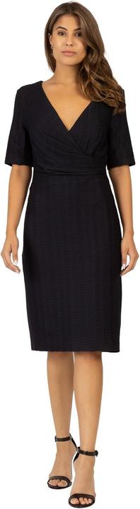 Actual product image Apart Fashion Wrap Knit Business Dress with Two Rows (40)