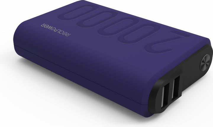 RealPower Powerbank PB-20000 PD+ Midnight (20000 mAh, 18 W, 18 Wh)