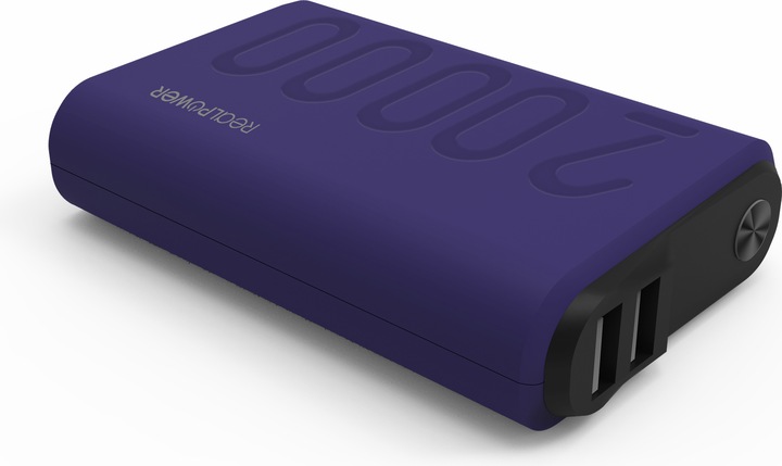 RealPower Powerbank PB-20000 PD+ Midnight (20000 mAh, 18 W, 18 Wh)