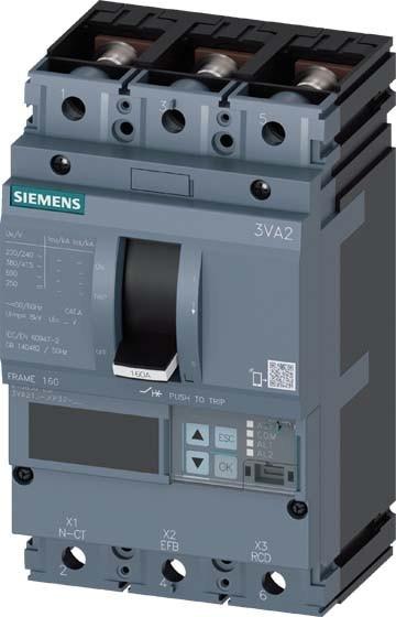 Siemens Leistungsschalter 3VA2116-5KP32-0AA0 3VA2 64-160A 55kA