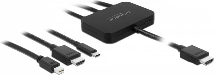 Produktbild Delock Adapter 85830 USB-C, HDMI oder Mini-DP zu HDMI (HDMI, 25.10 cm)
