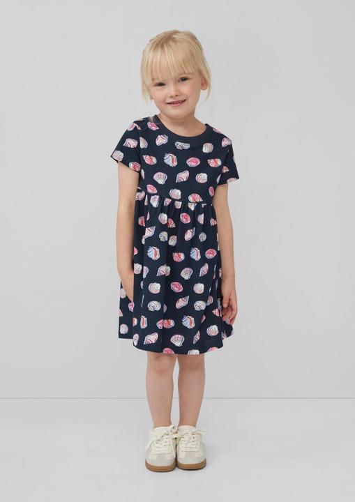 Produktbild S.Oliver Kleid Ausgestelltes Jersey-Kleid mit All-over-Print (92)