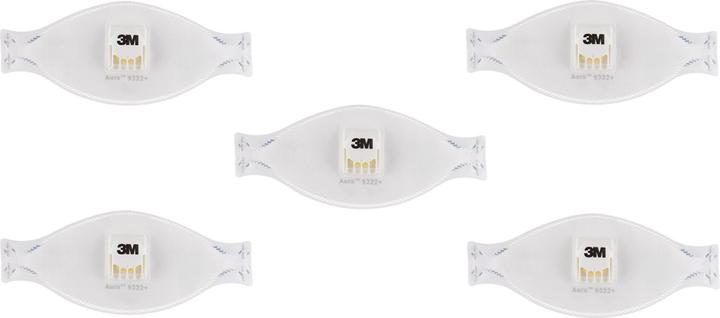 Produktbild 3M Atemschutzmaske, weiss (FFP2, FFP2 R D, 5x)