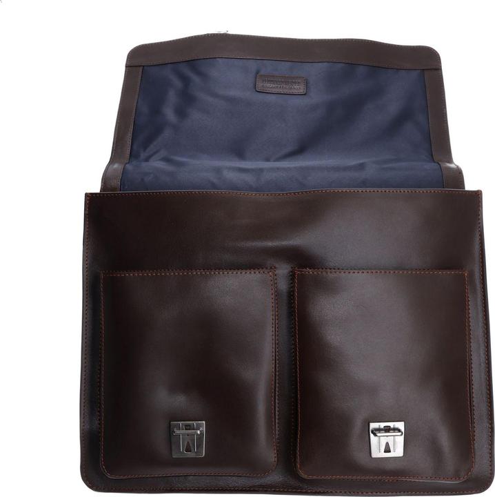 Actual product image Leonhard Heyden Briefcase 2 compartments Dakota (16.10 l)