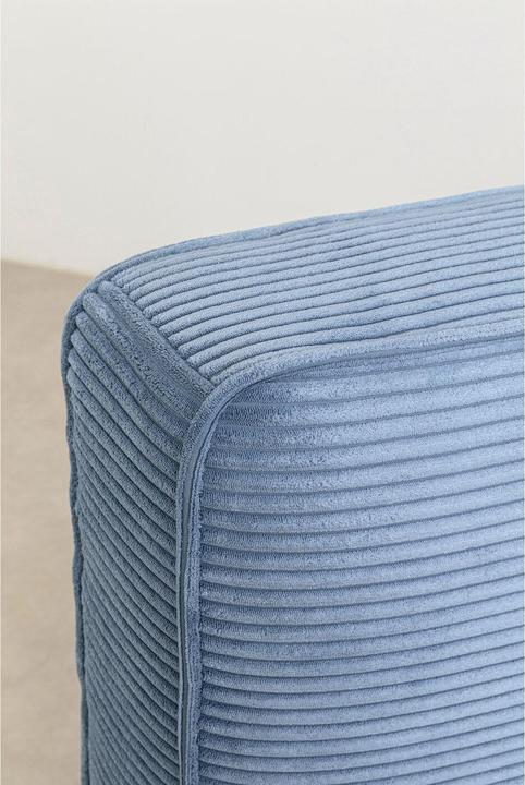 Image du produit Kare Design Bett East Side Cord Blau 160x200cm (160 x 200 cm)