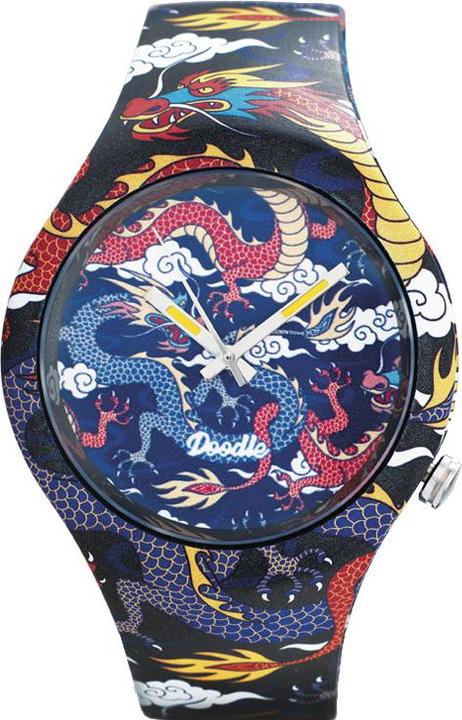 Produktbild Doodle Dragon Fighter (Analoguhr, 42 mm)