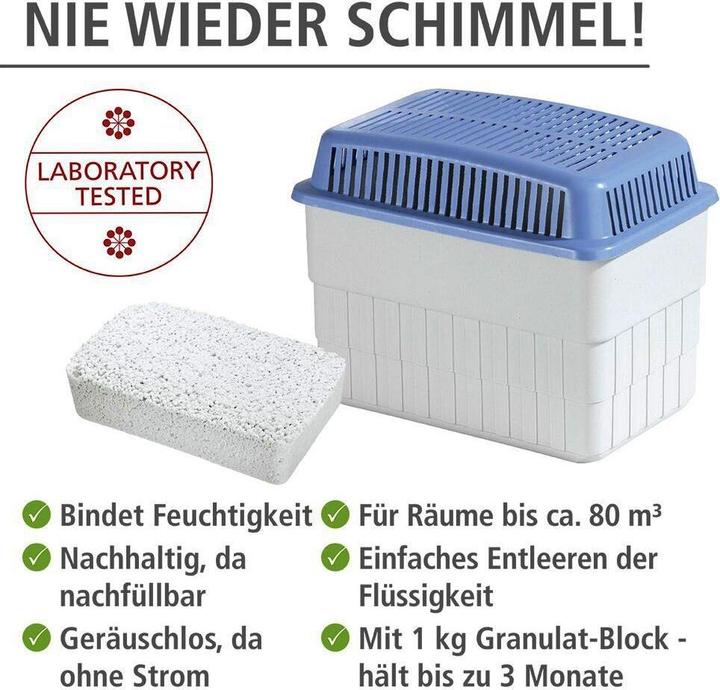 Produktbild Wenko Feuchtigkeitskiller (32 m², 2.50 l/24h)