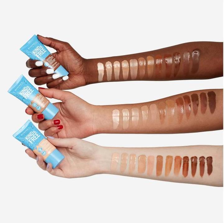 Actual product image Rimmel London RIMMEL KIND&FREE FOUNDATION 400 30ML (400 Natural Beige)