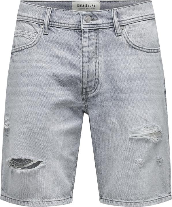 Actual product image Only & Sons Onsedge RAM Lgd Dest 9639 Azg Dnm Shorts (S)
