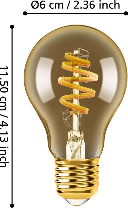 Actual product image EGLO LED bulb E27 (E27, 360 lm, 20x)
