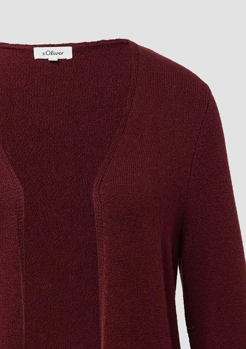 Produktbild s.Oliver Strickjacke Weiche Strickjacke mit aufgesetzten Taschen (48)