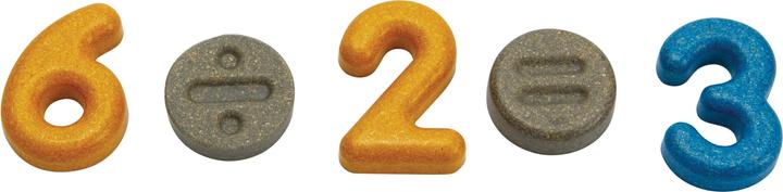 Actual product image Plantoys Numbers and symbols (German, French, Italian, English)