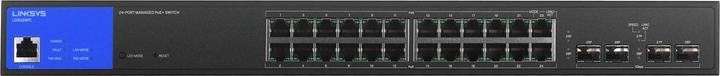 Produktbild Linksys LGS328PC Netzwerk-Switch Managed L2 Gigabit Ethernet (10/100/1000) Power over Ethernet (PoE) (24 Ports)