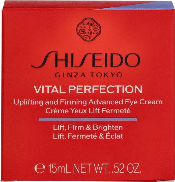 Image du produit Shiseido Vital Perfection Advanced (Crème pour les yeux, 15 ml, Jour + nuit)