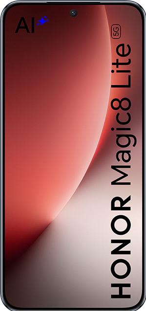 Actual product image Honor Magic 8 Lite (512 GB, Midnight Black, 6.79", Dual SIM, 5G)