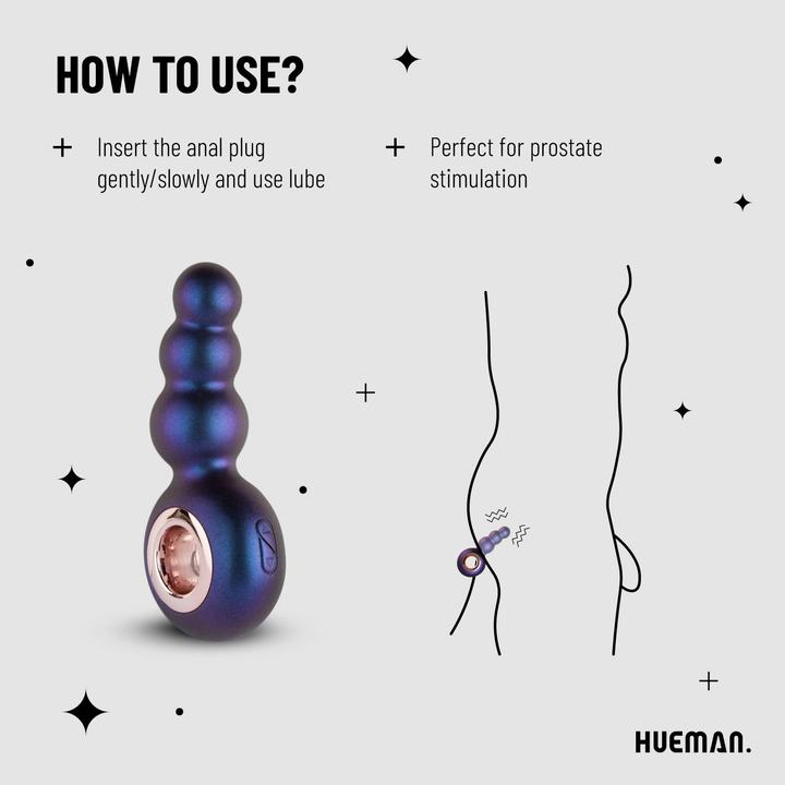 Image du produit Hueman Outer Space vibrierender Analplug