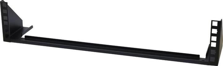 Actual product image Allnet 19"Wand Winkel, 2HE, T98mm, Schwarz, SMW-Serie