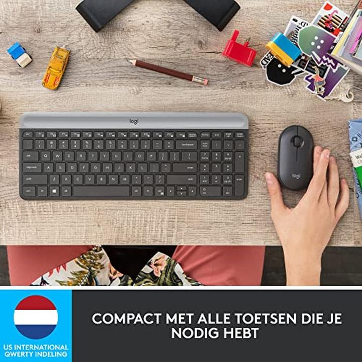 Produktbild Logitech MK470 Slim (NL, Kabellos)
